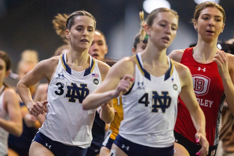 Track and field competes at ACC indoor championships The Observer