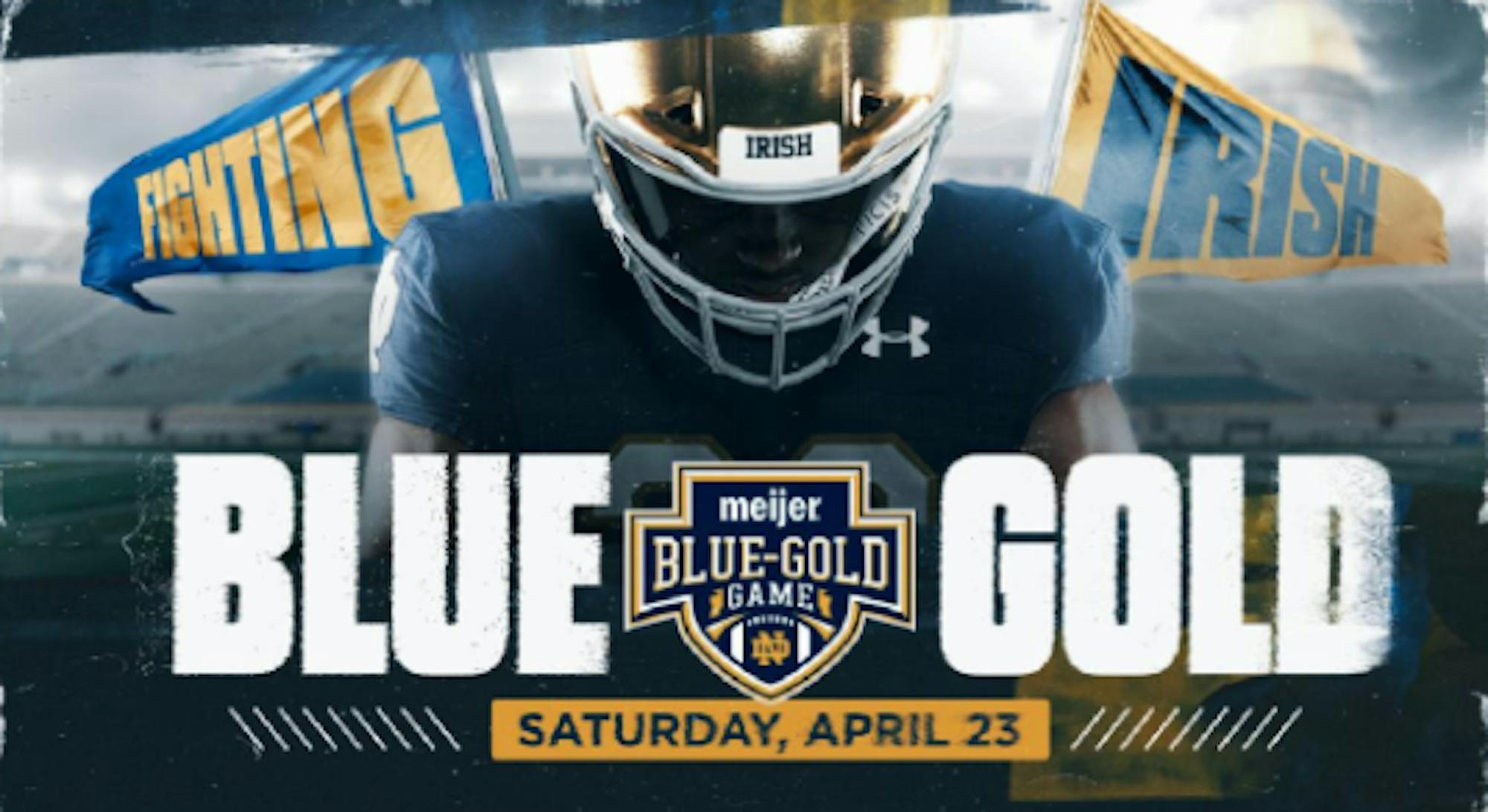 Blue-Gold game graphic