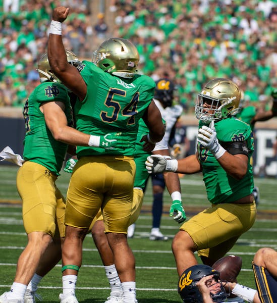 Gameday Gallery: Notre Dame vs. Cal - The Observer