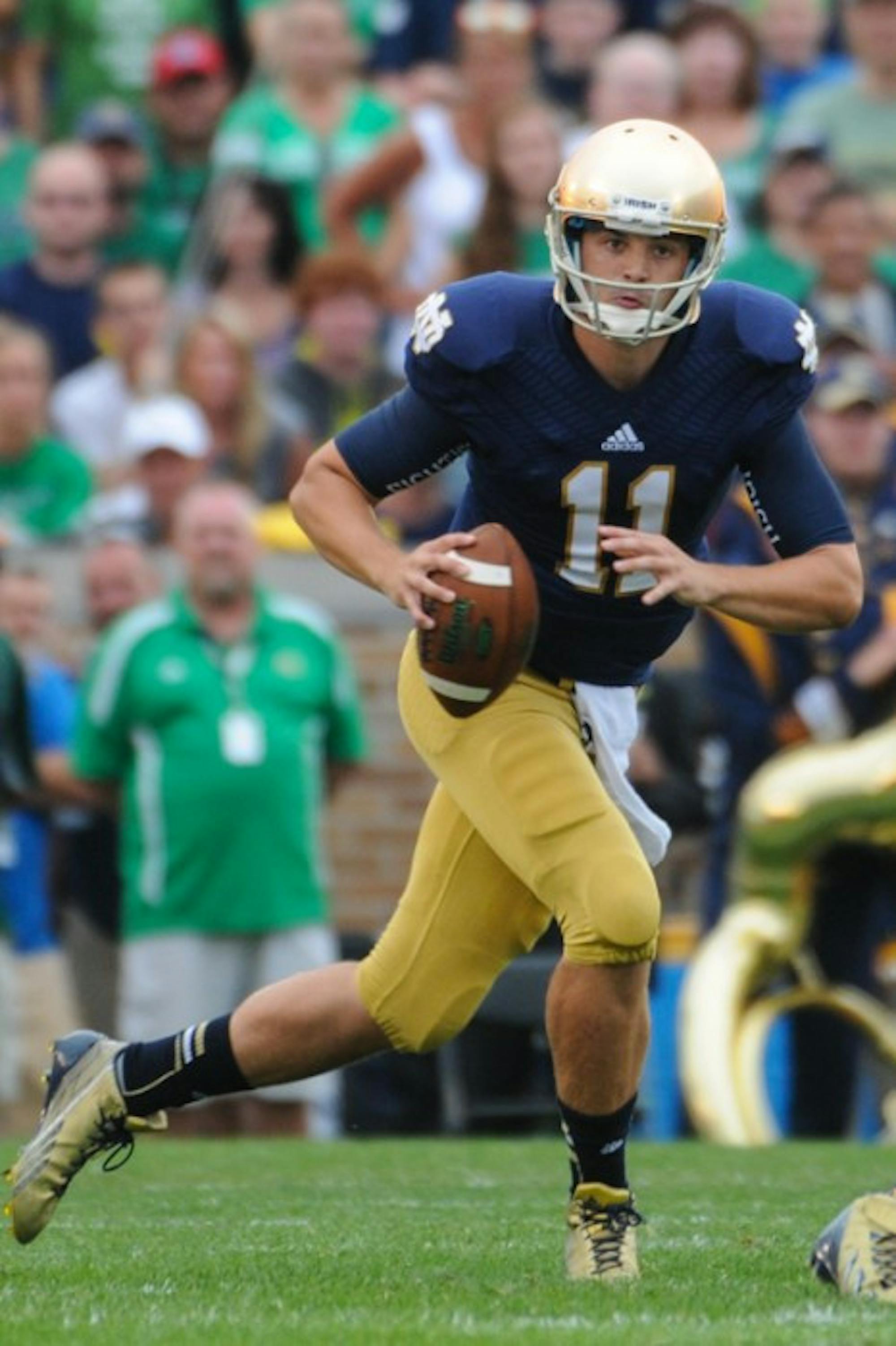20130831-20130831-Football-Home-Lauren-Fritz-Notre-Dame-Notre-Dame-Football-Stadium-Season-Opener-Temple-The-Observer-Win-3-466x700