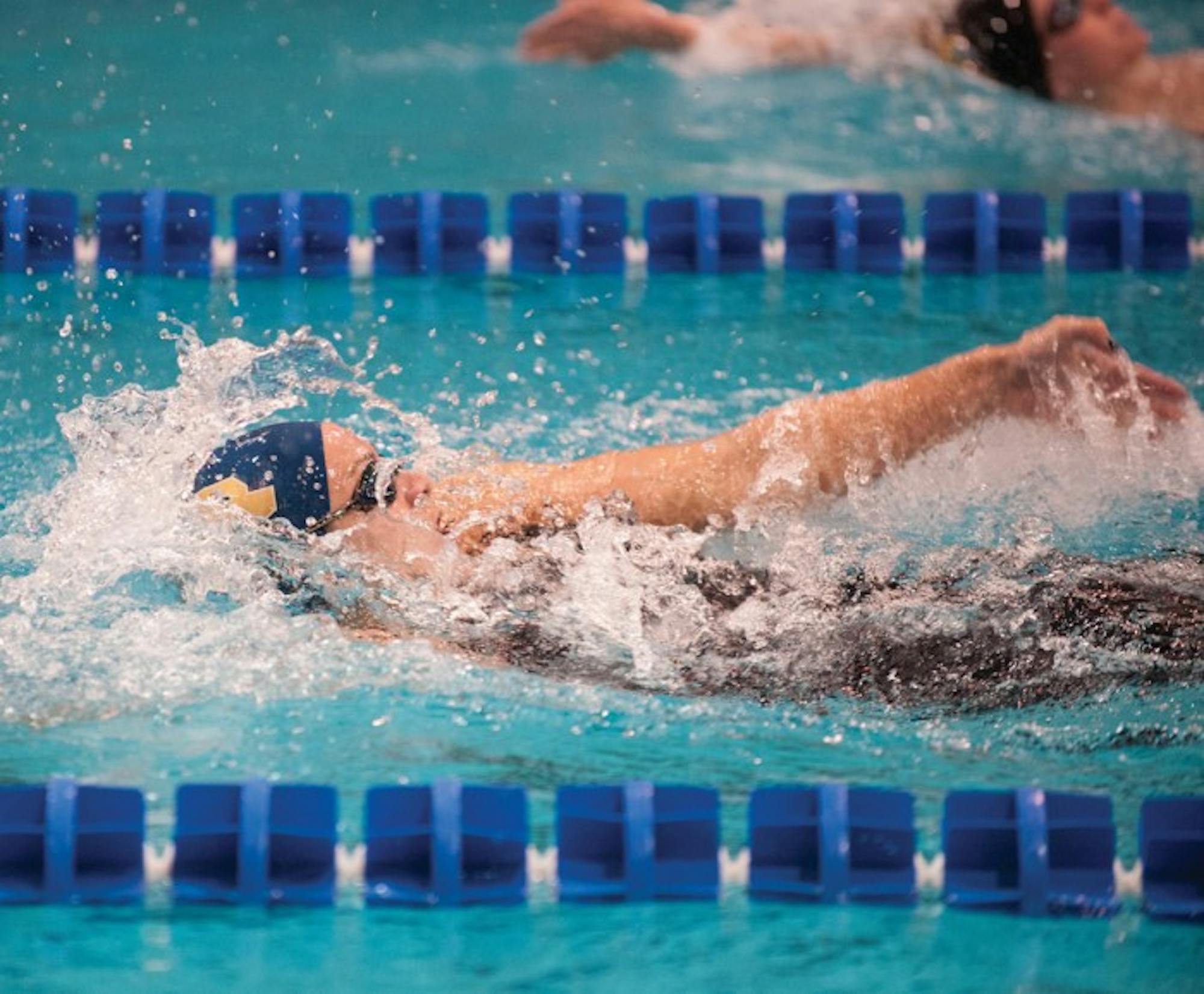 20140131, 2013-2014, 20140131, By Zachary Llorens, Mens, Pool, Rolfs Aquatic Center, Swimming, Womens-3