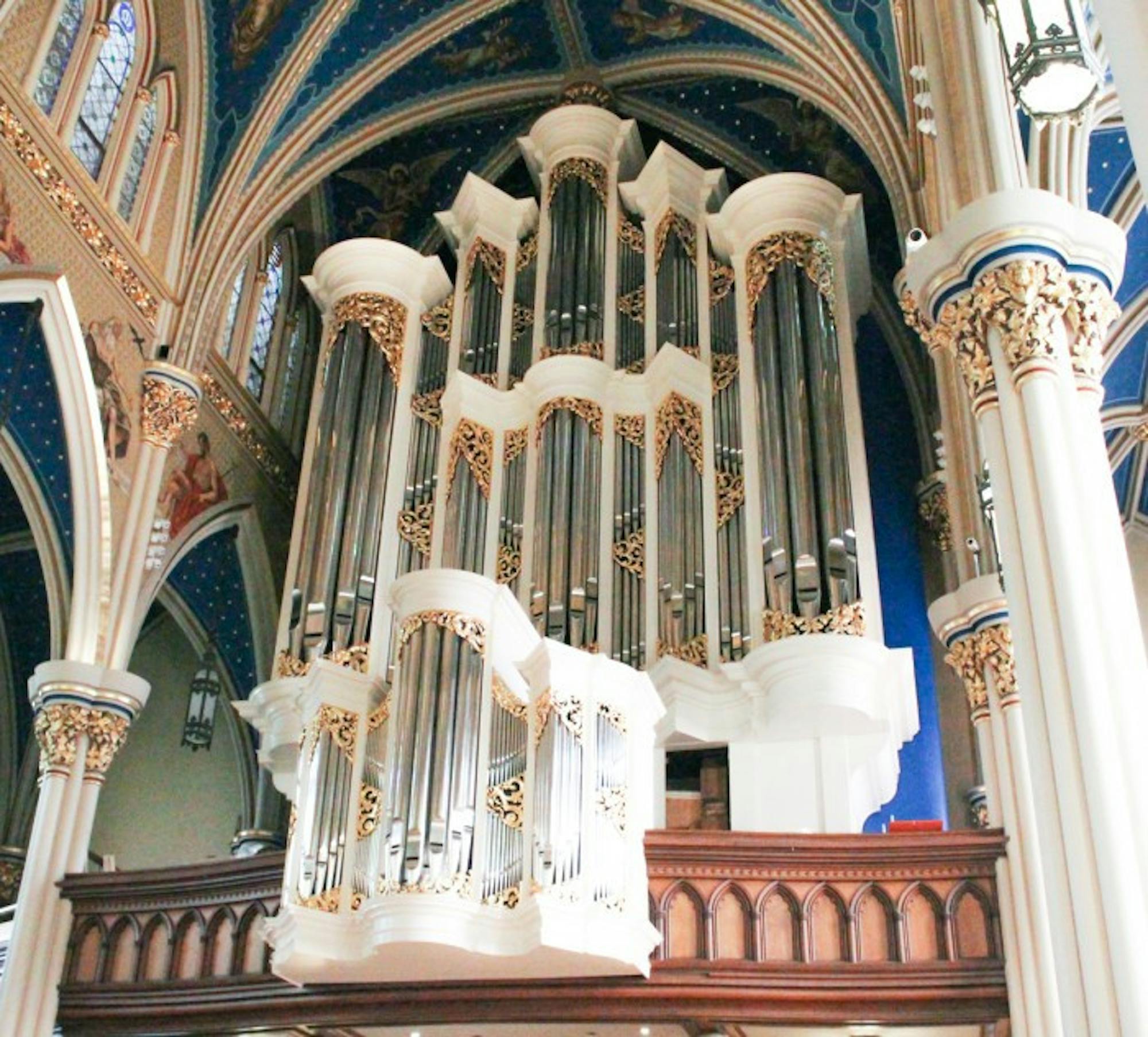 20160907, 20160907, Basilica of the Sacred Heart, new organ, Peter St. John