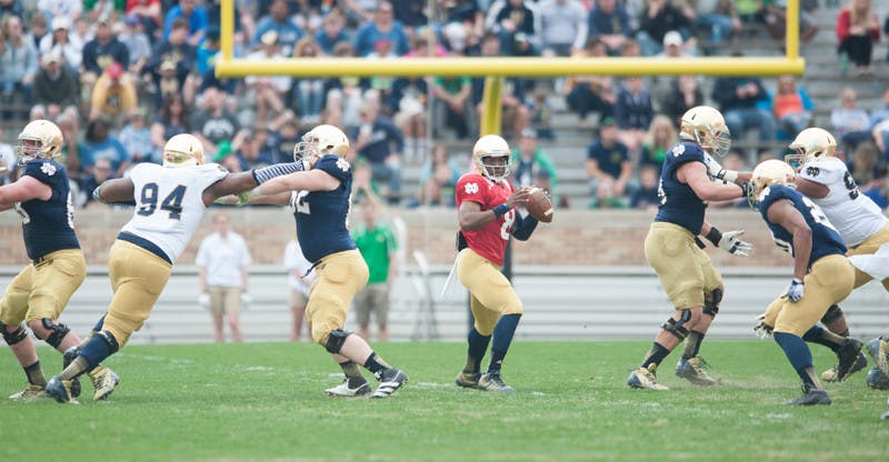 1397419240-20140412-2013-2014-20140412-Blue-Gold-Game-Caroline-Genco-Football-Notre-Dame-Stadium-The-Observer-3