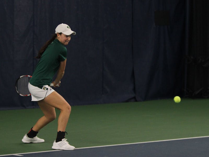 Quinn-Gleason-20140221-2013-2014-20140221-Eck-Tennis-Center-Emmet-Farnan-The-Observer-vs-Georgia-Tech-W-Tennis