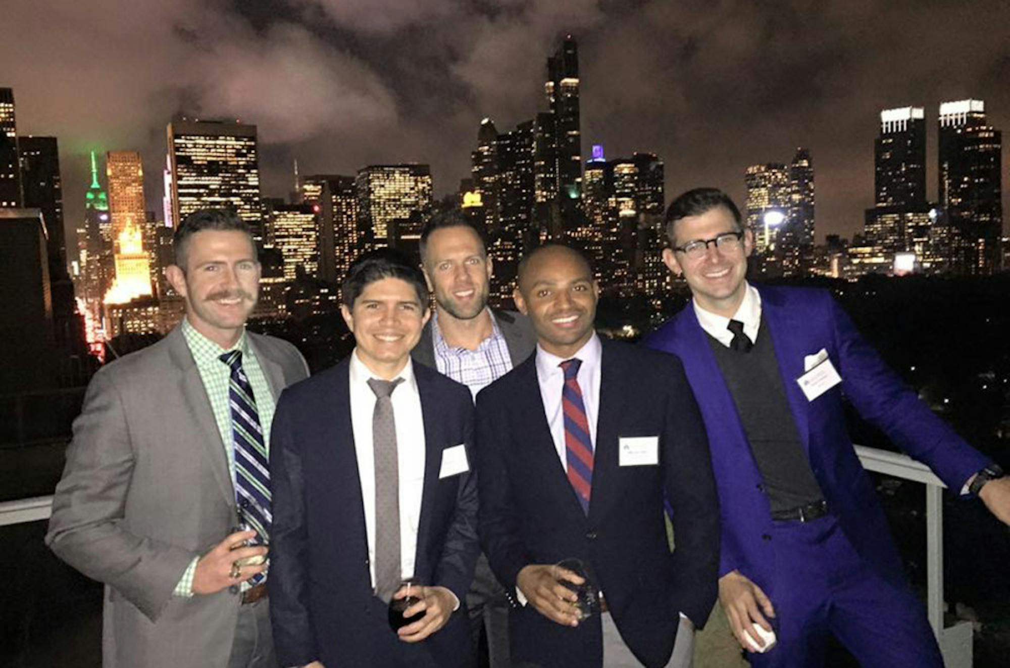 Notre Dame alumni attend a fundraising event in New York City in support of LGBTQ student scholarships for Notre Dame and Saint Mary's.