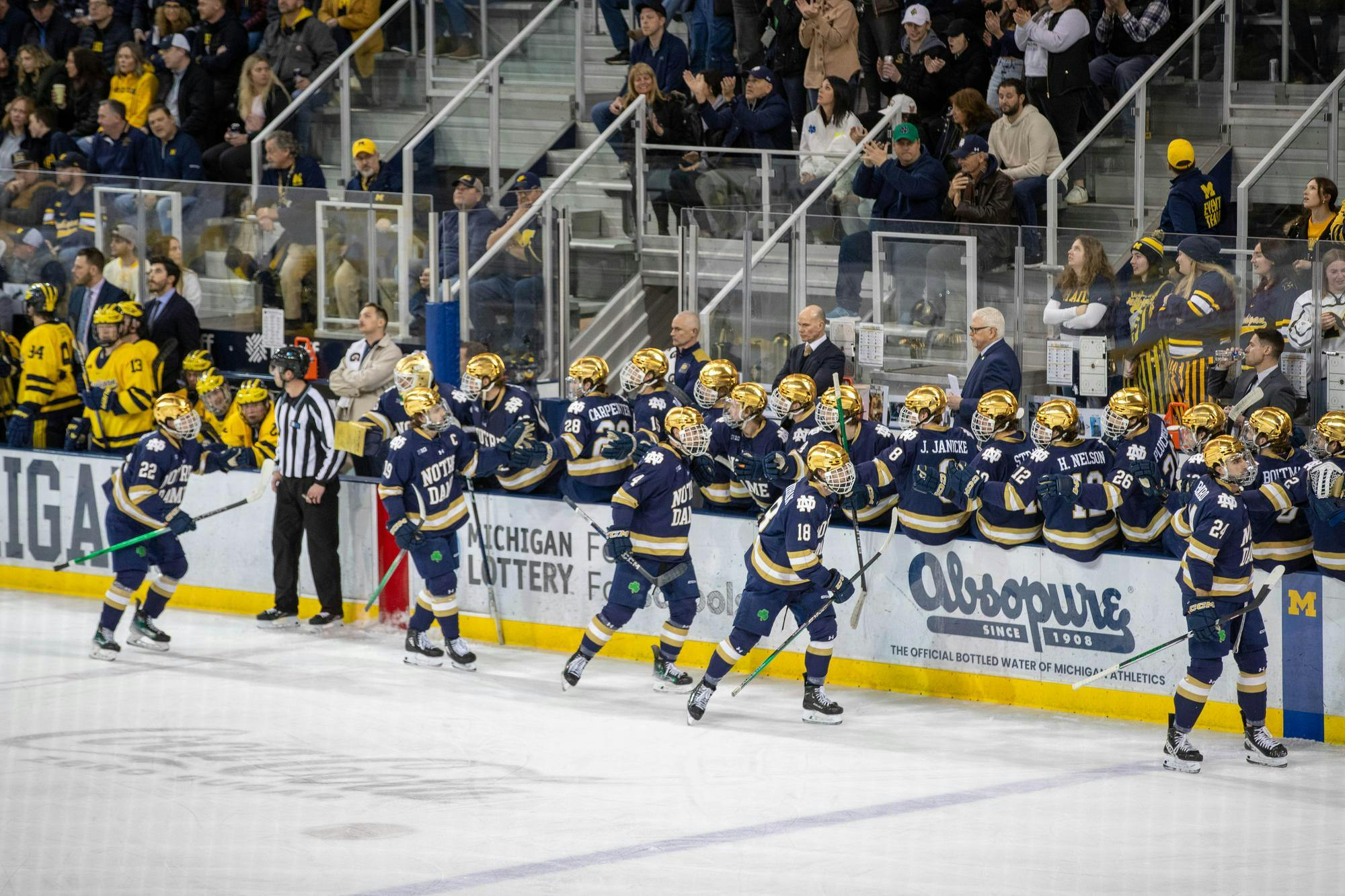 20240309, Big10 Quarterfinals Tournament, G2, Hockey, Meghan Lange, University of Michigan, Yost Ice Arena-2.jpg