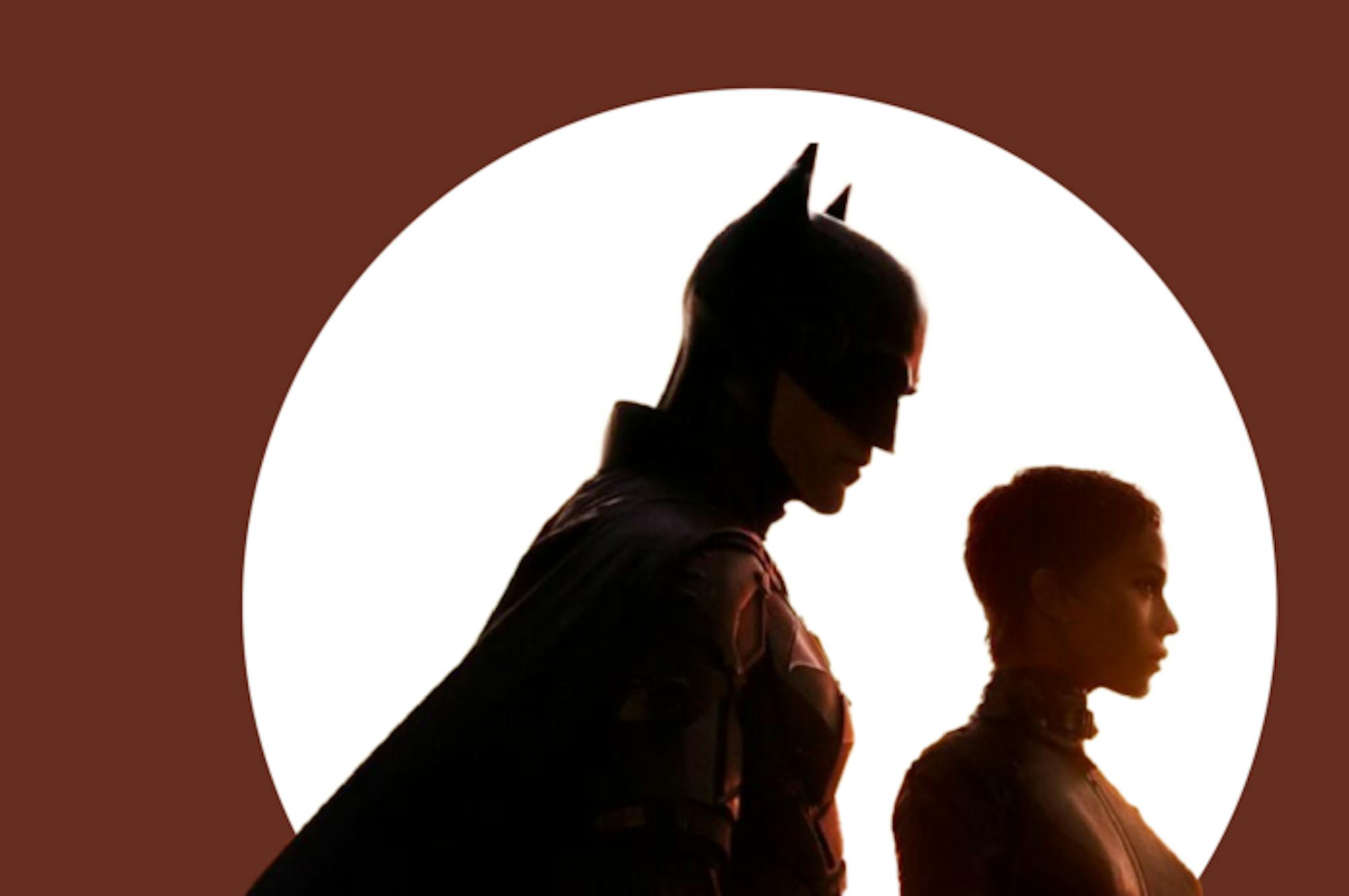 Batman and woman in circle