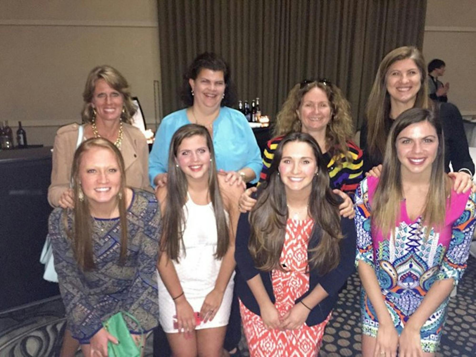 Saint Mary's juniors enjoyed dinner with their mothers at the Gillespie Center at the Hilton Garden Inn.