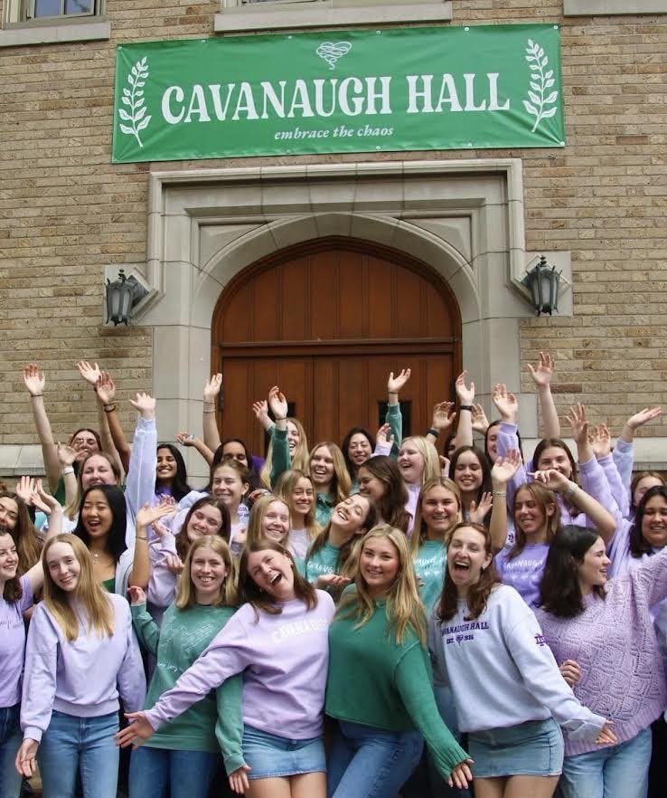 Cavanaugh Hall deemed Golden Hall of the Year