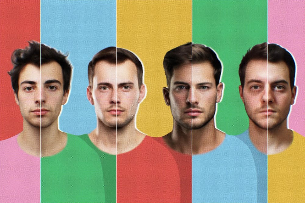 Looksmaxxing Color Graphic