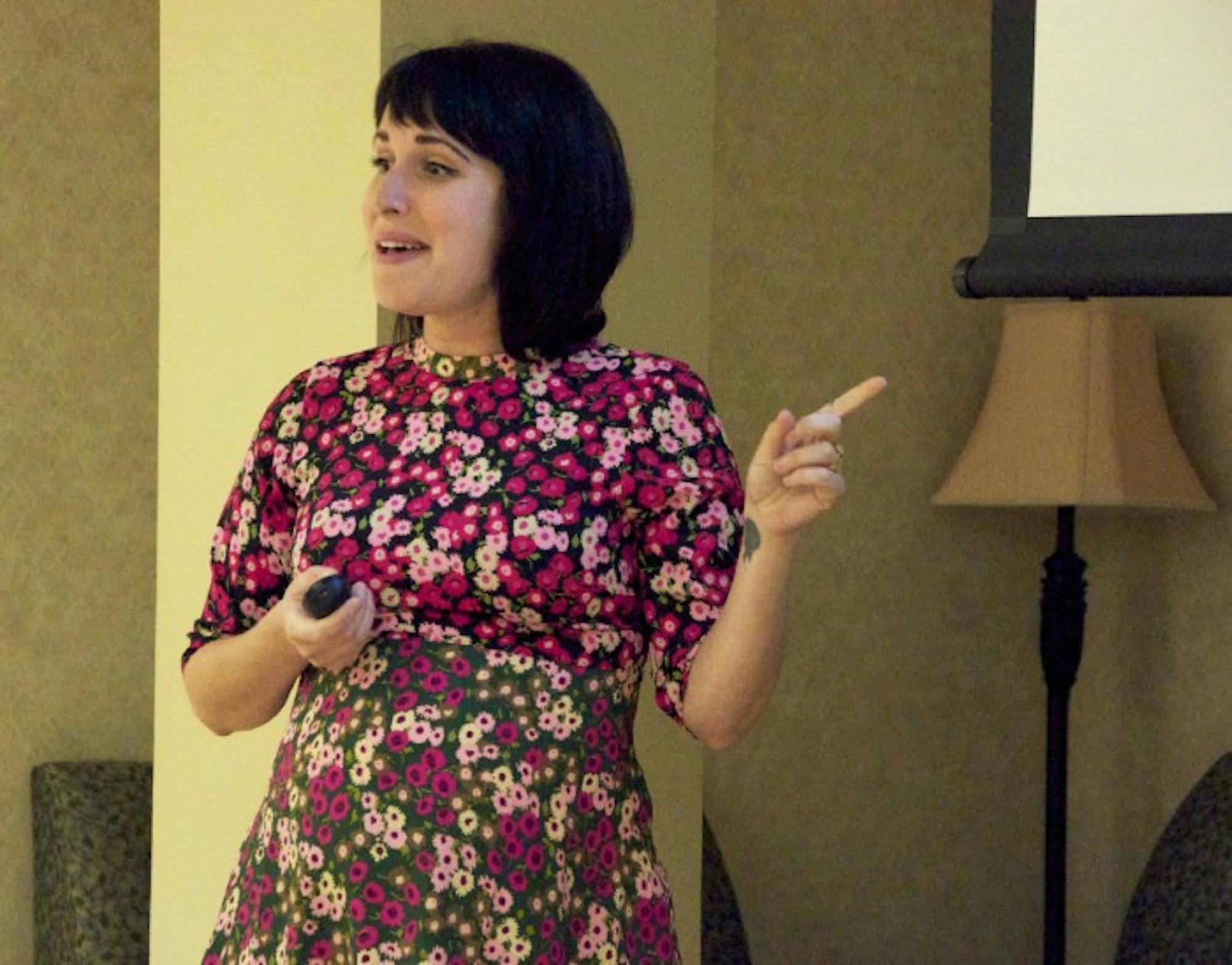 -web version kellyvaughan lecture photo