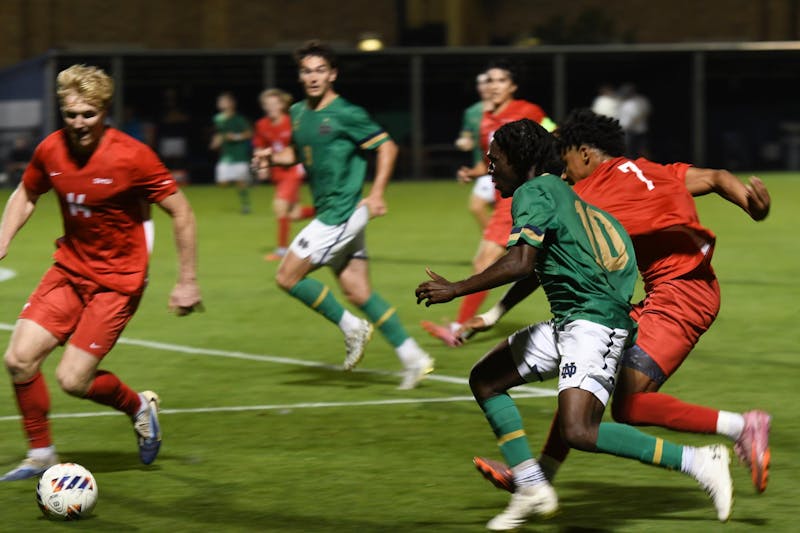 Irish men’s soccer ends regular season with loss to Wake Forest