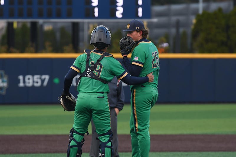 Irish men’s baseball routs Eagles, prepare for ACC play