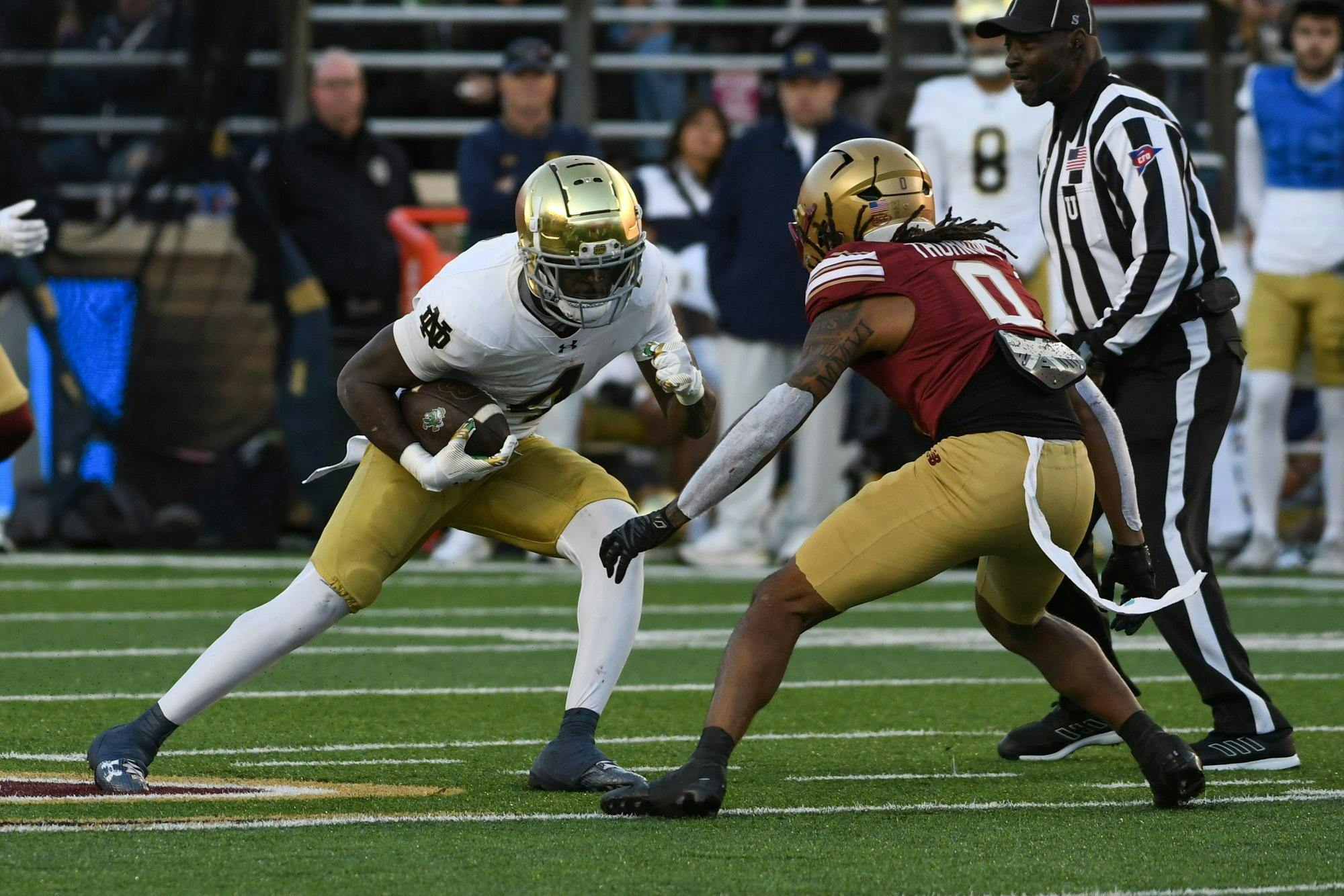 2nd Quarter, Declan Lee, Jeremiyah Love, Offense.jpg