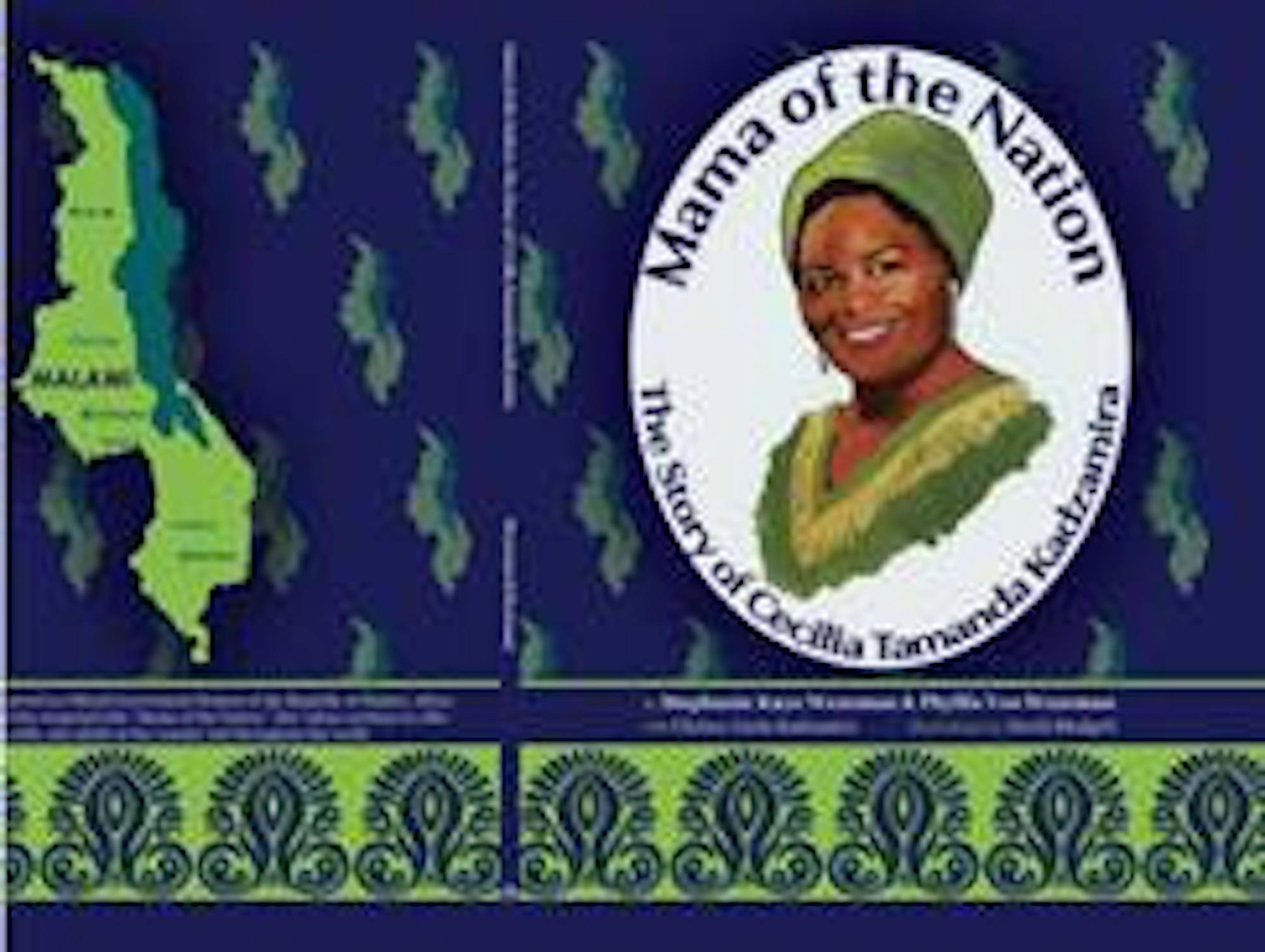 The cover and spine of Mama of the Nation.