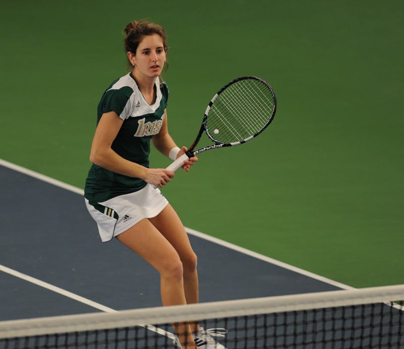 Kellner-20130302-vs-DePaul-Womens-Tennis-Wei-Lin