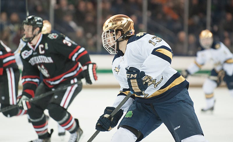 Vince-Hinostroza-20140124-2013-2014-20130124-By-Michael-Yu-Compton-Ice-Arena-Game-1-Hockey-Huskies-Mens-Hockey-Northeastern-The-Observer-2