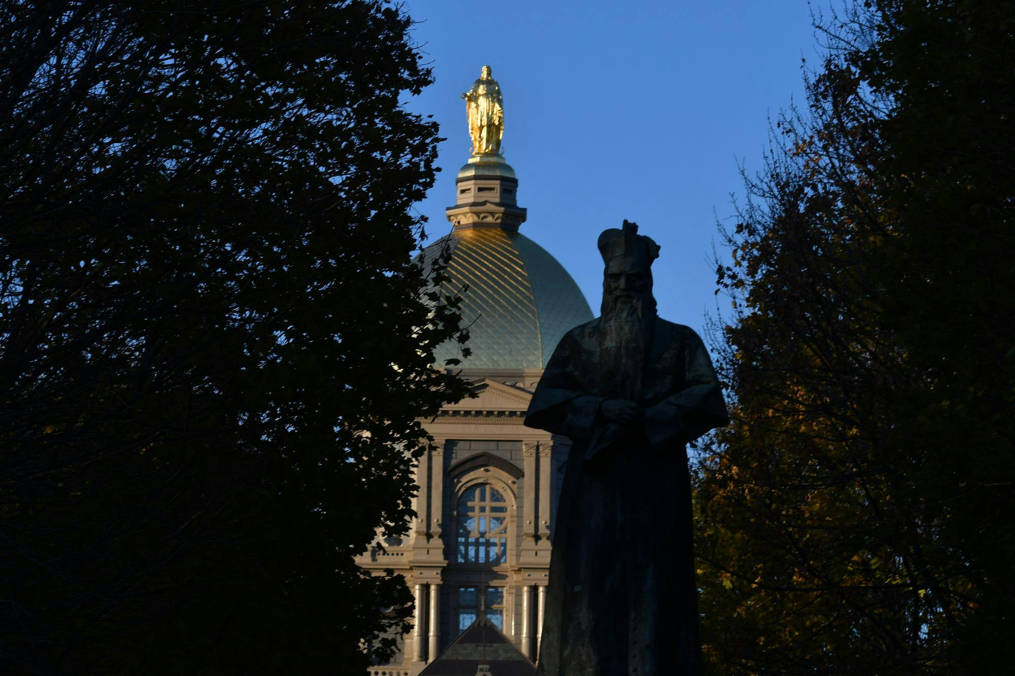 11112023, Dome, God Quad, Main Building, Sofia CrimiVaroli, Sorin Statue, Website Photos.jpg