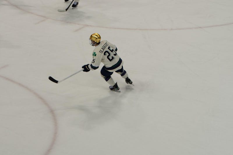 Irish men's hockey earn series victory over Minnesota