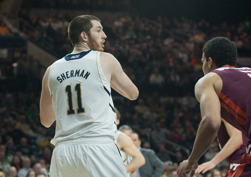 Garrick-Sherman-20140119-20140119-Digger-Phelps-Mens-Basketball-Michael-Yu-Purcell-Pavillion-vs-Virginia-Tech