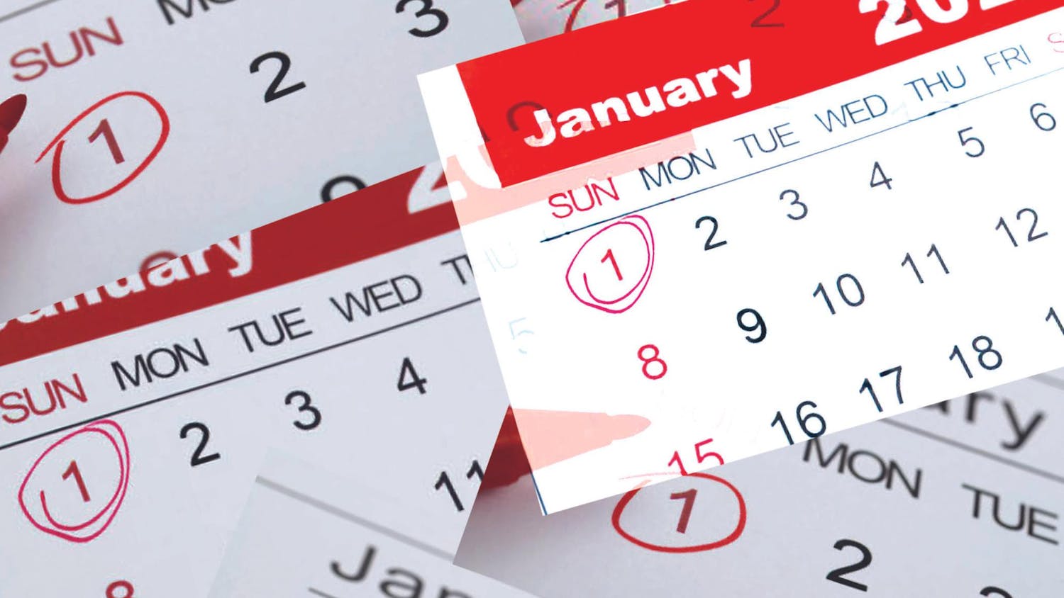 Calendar, Sunday scaries