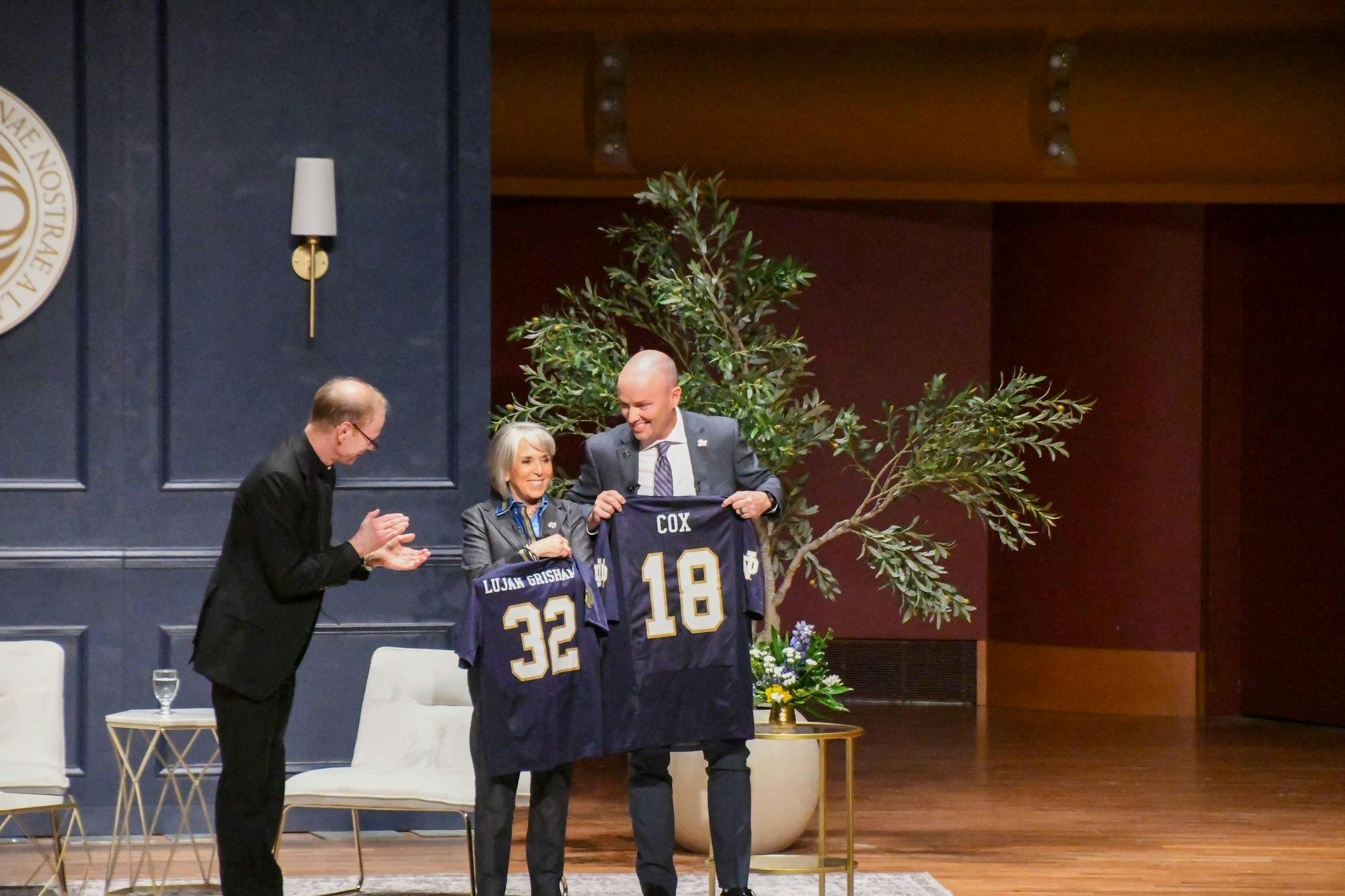 Governors discuss in Democracy Talks initiative hosted by the University of Notre Dame