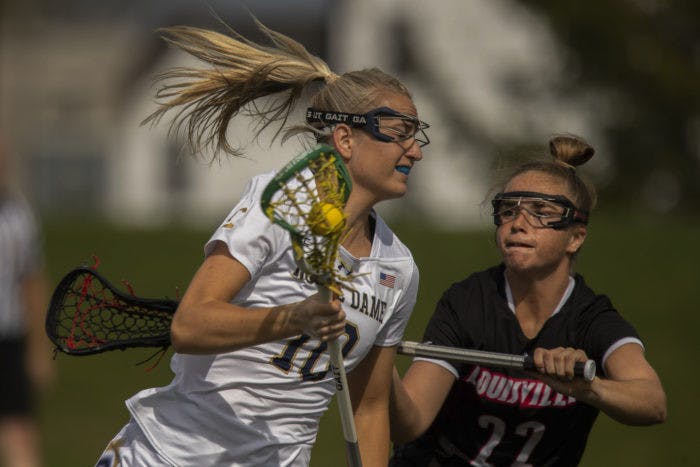 Notre Dame Lacrosse looks to bounce back from tough losses in their games this weekend