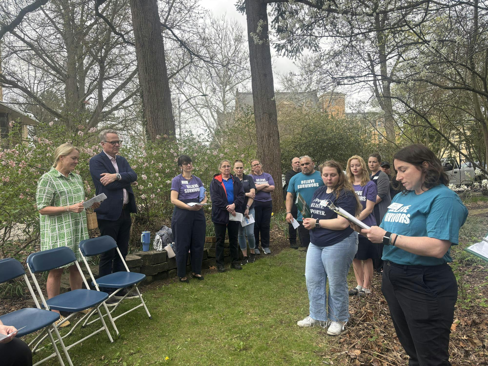 Prayer service held to recognize all survivors of sexual violence