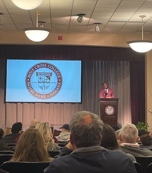 ‘God made a way’ NFL Hall of Famer and ND Heisman winner speaks about