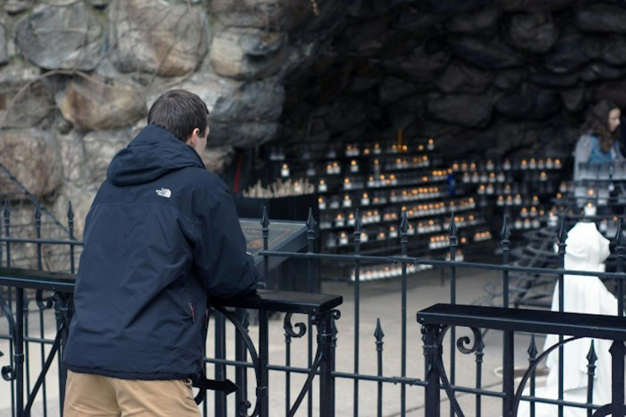 In response to an off-campus sexual assault on Feb. 24, student government held a prayer service at the Grotto on Friday, encouraging students to promote awareness and discussion about sexual assault.
