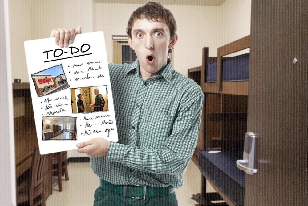 Dorm Parties Color Graphic