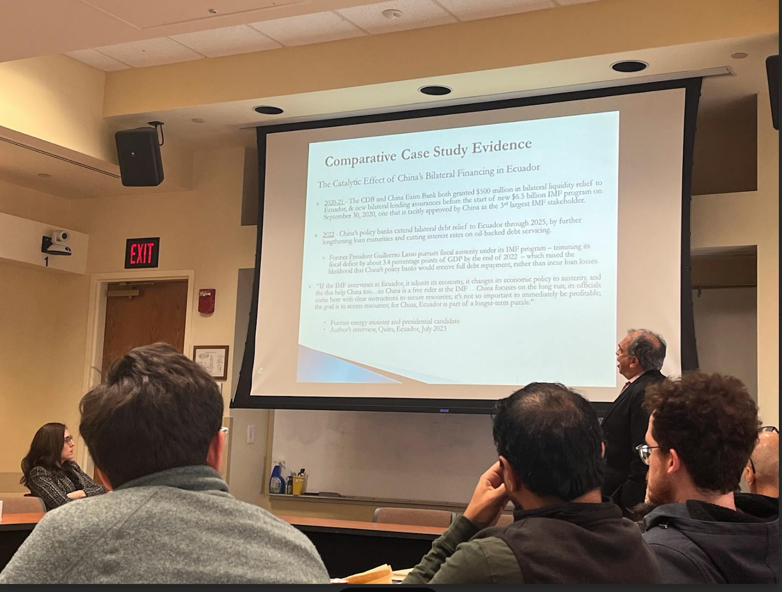 Author Stephen Kaplan speaks on China's global financial influence