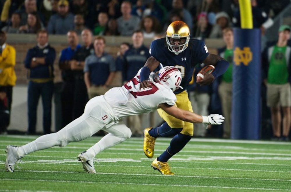 History of the matchup Notre Dame vs. Stanford The Observer