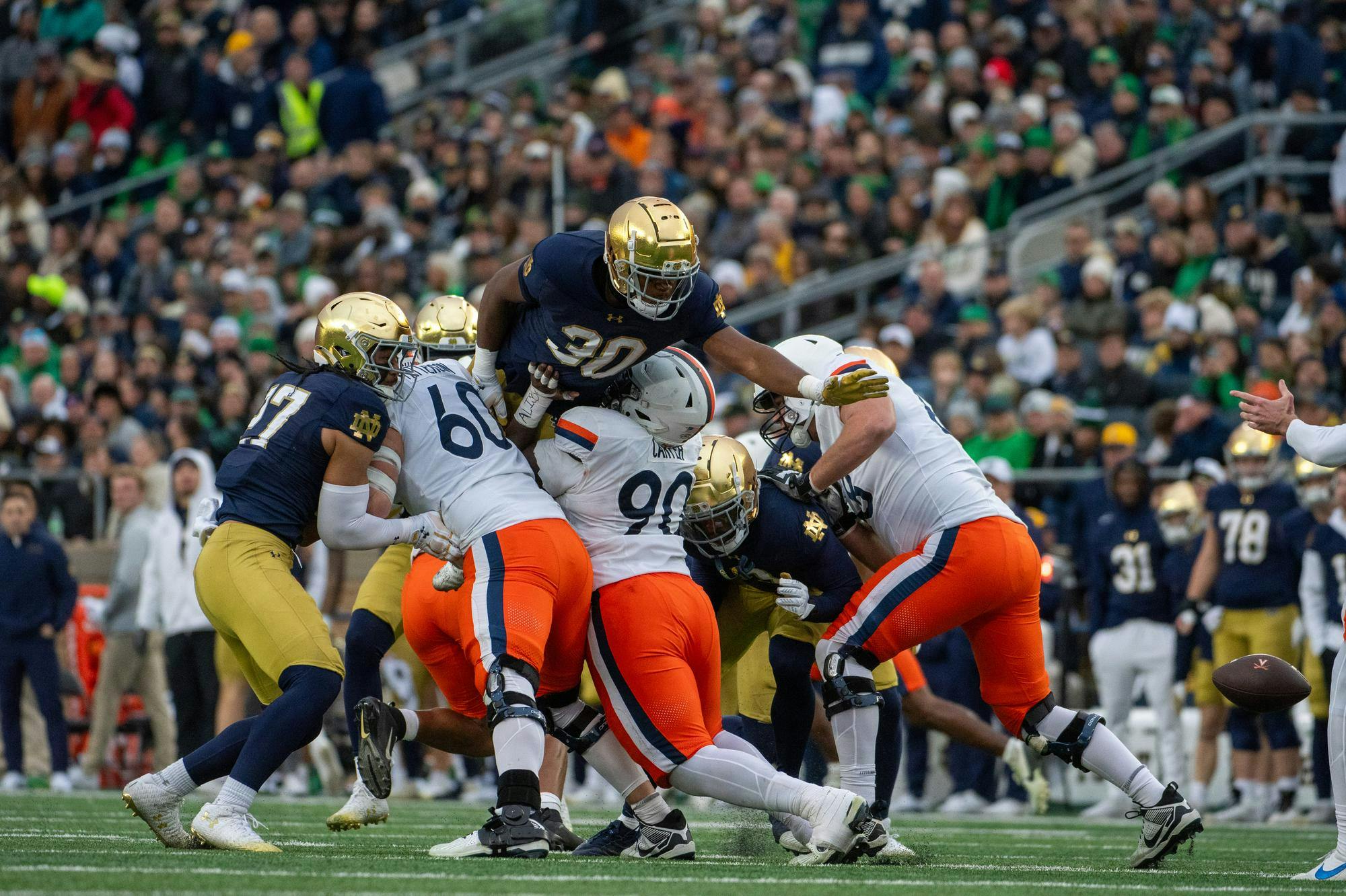 Gameday Gallery: Notre Dame football vs. Virginia