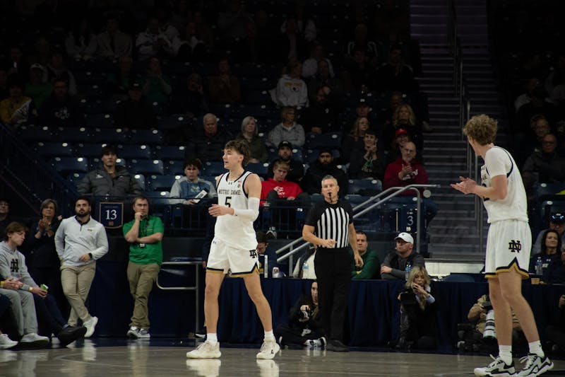 Hurricanes rout Irish in first game back from holiday break