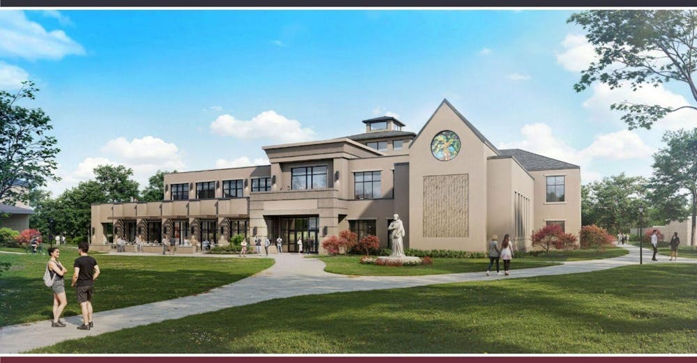 Rendering of new Student Union to be open in a few years