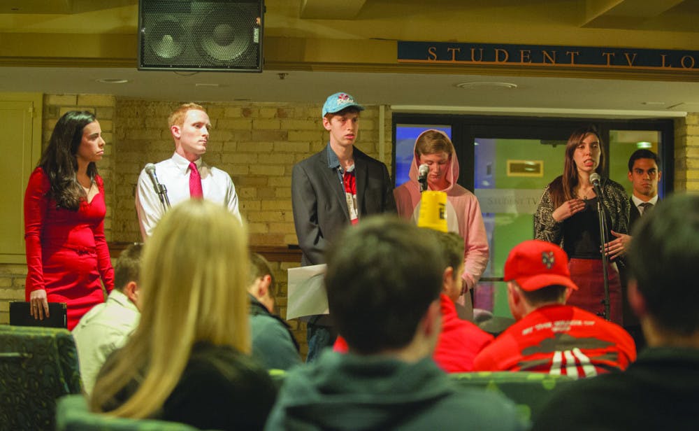 News-20140203-20140203-Judicial-Council-LaFortune-Center-Presidential-Debate-Zachary-Llorens