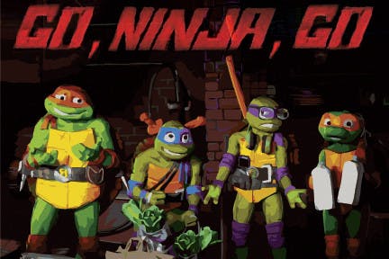 Teenage Mutant Ninja Turtles: Mutant Mayhem': Go, ninja, go