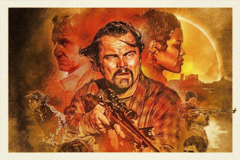 One Battle After Another Color Graphic