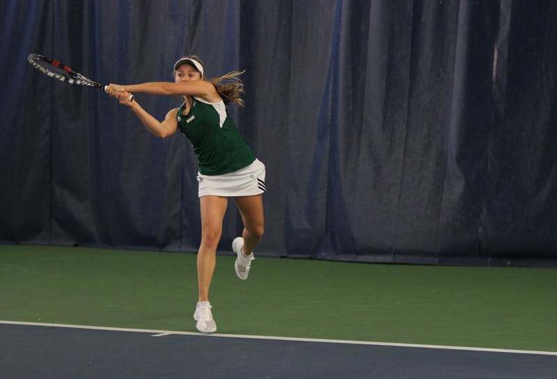 W-Tennis-20140221-2013-2014-20140221-Eck-Tennis-Center-Emmet-Farnan-The-Observer-vs-Georgia-Tech-W-Tennis