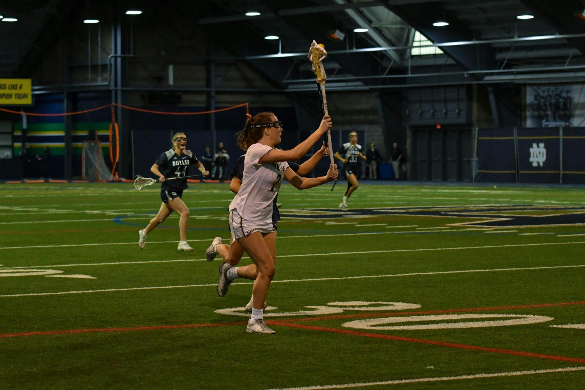 7, 20240218, Butler, Loftus Sports Center, Mary Kelly Doherty, Meghan Lange, Women's Lacrosse.jpg