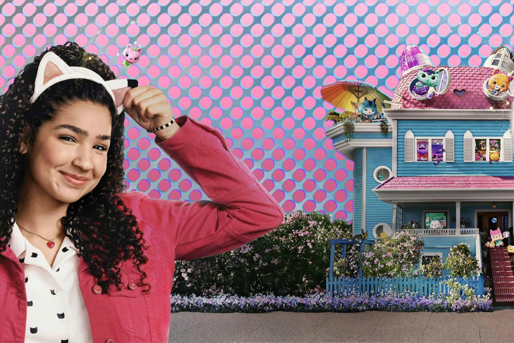 Gabby's Dollhouse Color Graphic