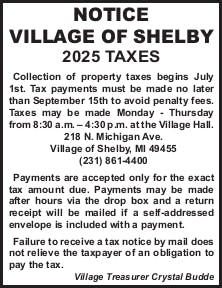 Shelby Village Taxes Notice June 27, 2025 Echo.pdf