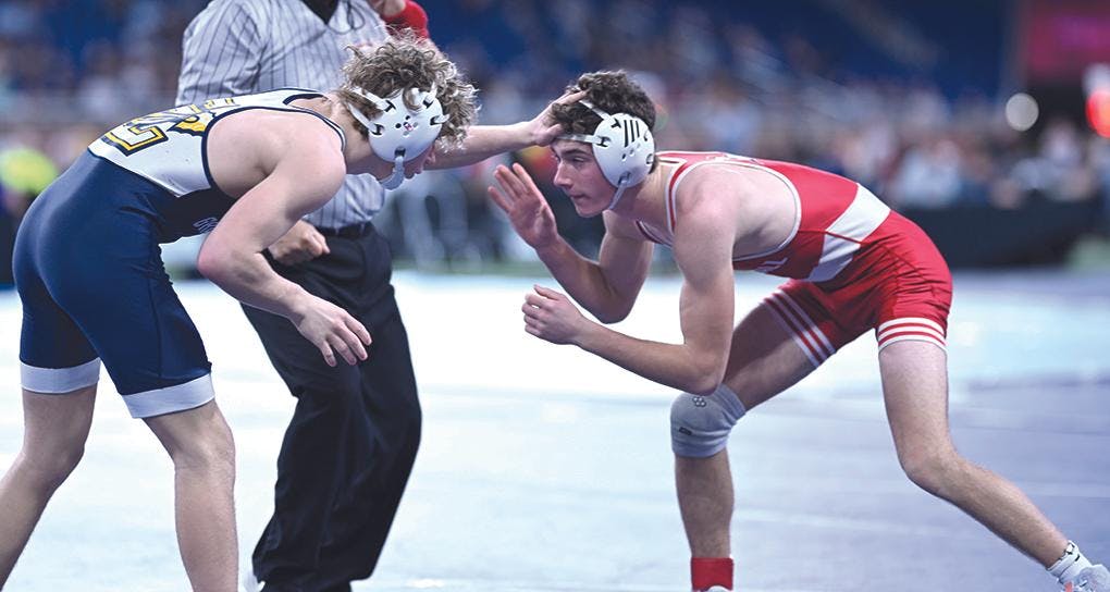 state wrestling 13 cody manzo vs brandon rohde grass lake from sports scene.jpg