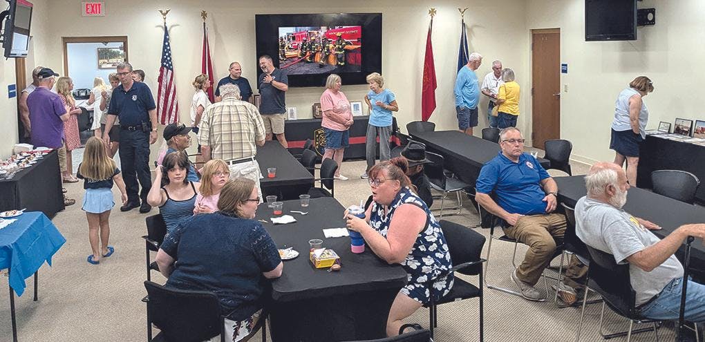 Gallery - Dan Roesler retirement celebration at Montague Fire Department