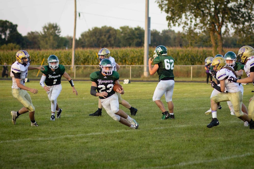 Hesperia FB vs. Farwell - Week One (2)