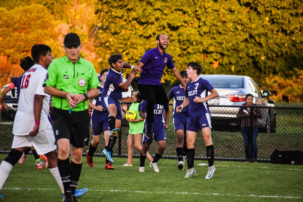 Shelby Boys Soccer vs. Hart - Damian Gonzalez