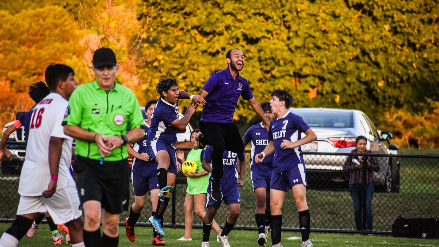 Shelby Boys Soccer vs. Hart - Damian Gonzalez