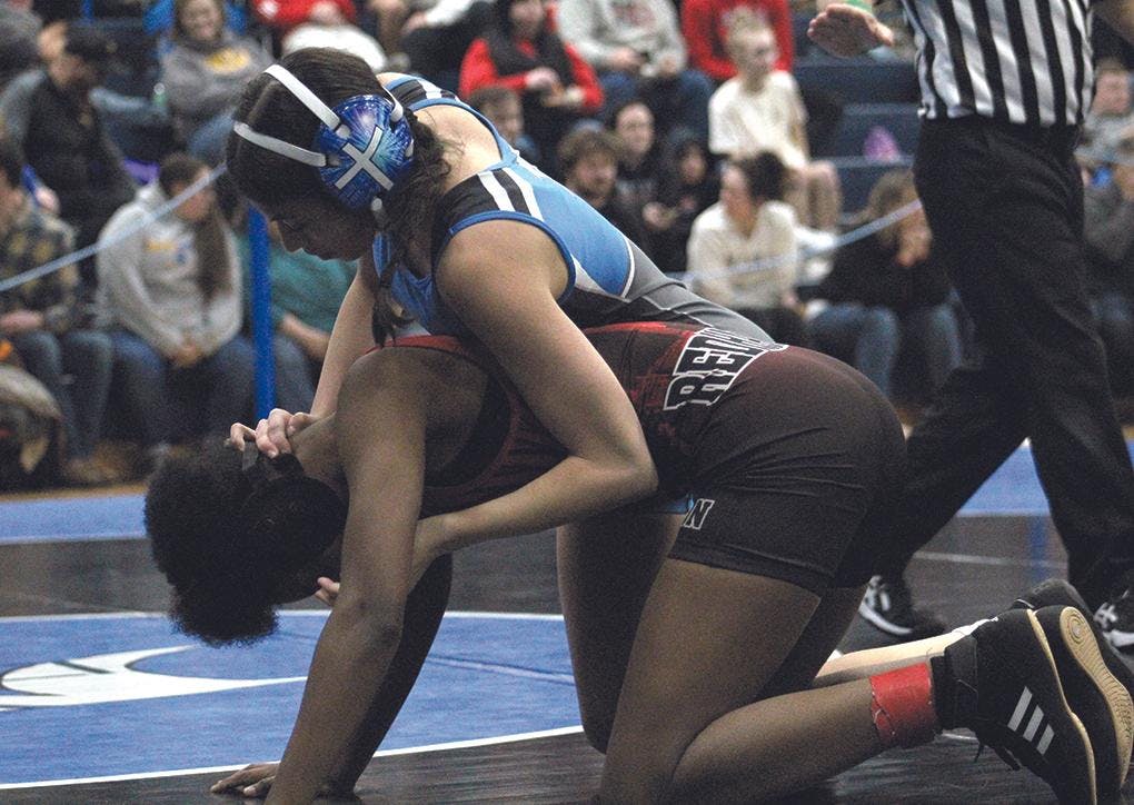 Gallery - Individual girls wrestling districts at Montague