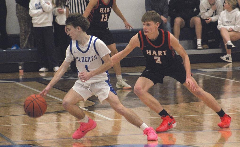 Gallery - Montague vs. Hart boys basketball